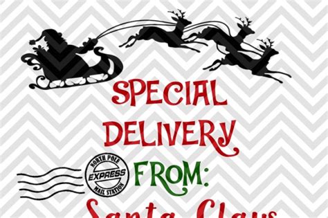 Download Free Special Delivery From Santa Claus Xmas Cameo